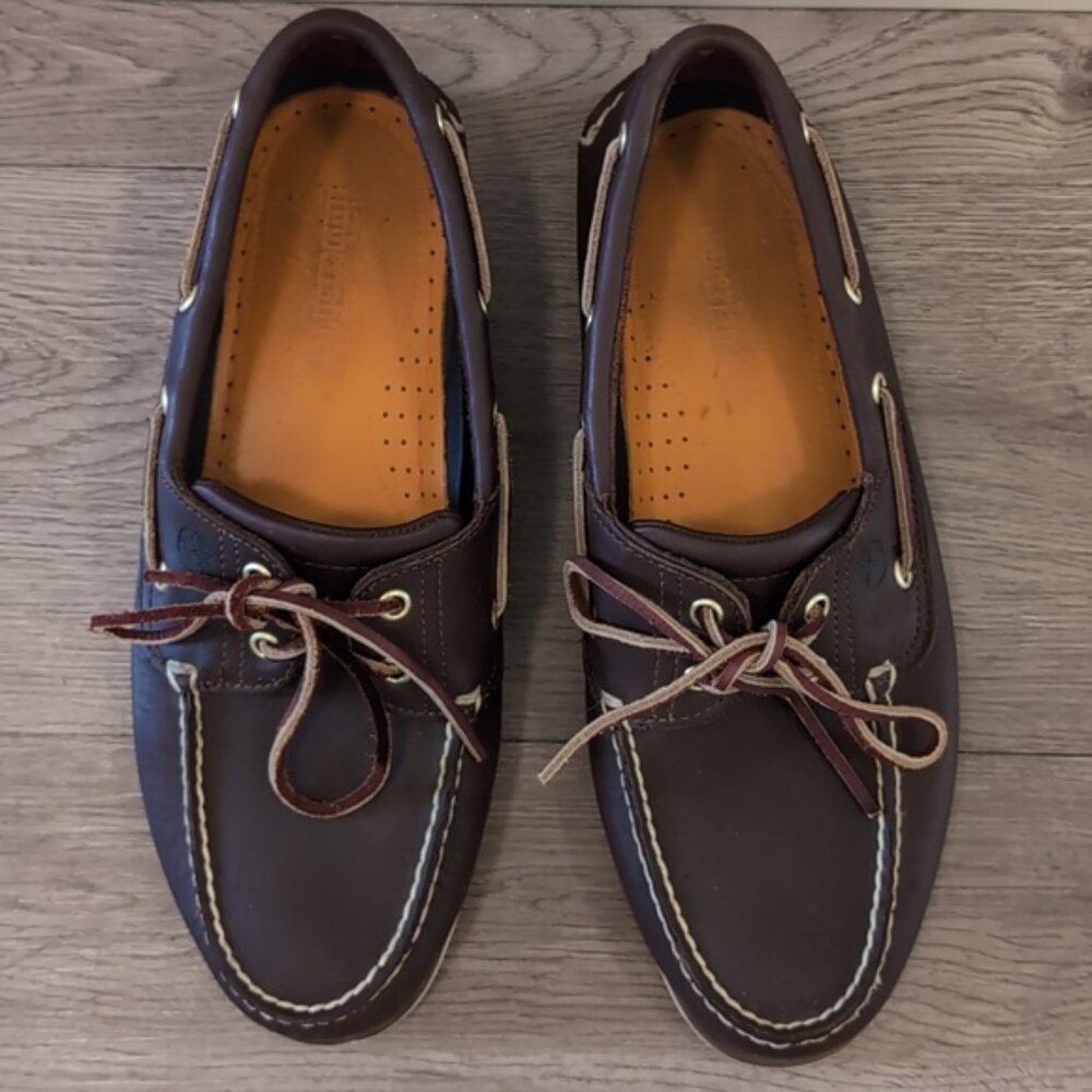 Timberland Classic 2-Eye Boat Shoe For Men 10.5 - Picture 2 of 8